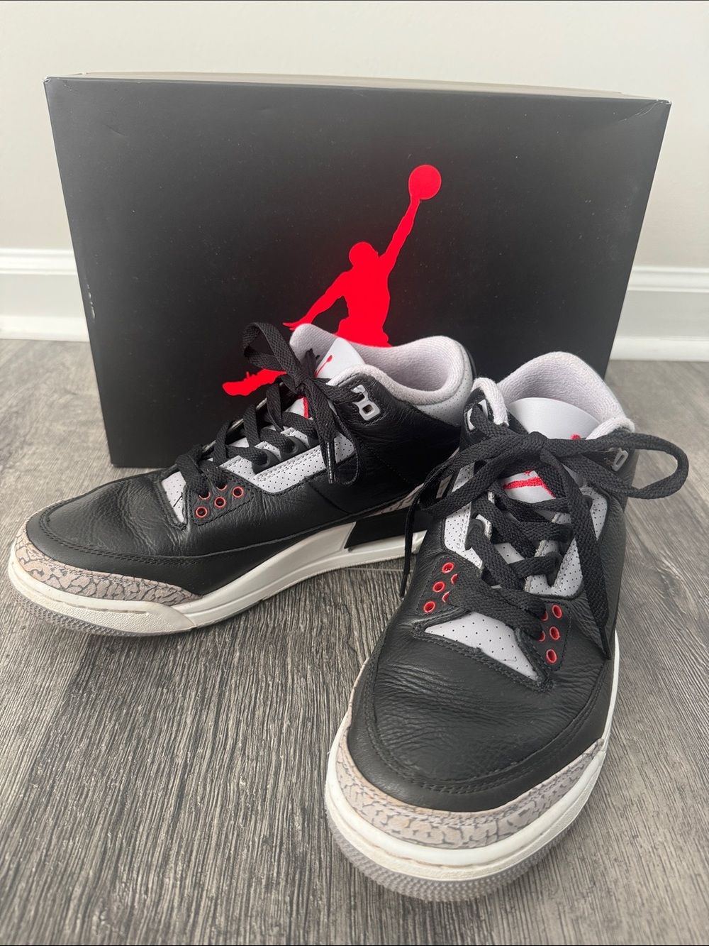 Nike Air Jordan 3 Retro "Black Cement" Men’s Size 8